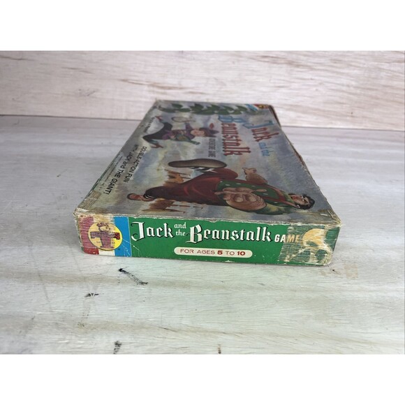 Jack And The Beanstalk Vintage Board Game Adventure Game Transogram 1957 USA - Picture 3 of 10